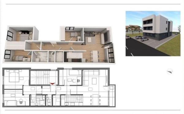 Glavna slika -Četvoroiposoban stan na prodaju, 80m2, 119.780€