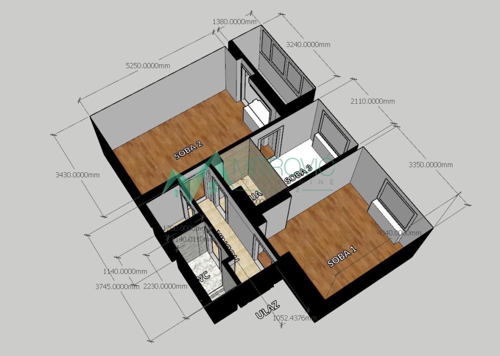 Slika 9 - Dvosoban stan na prodaju, 51m2, 133.900€