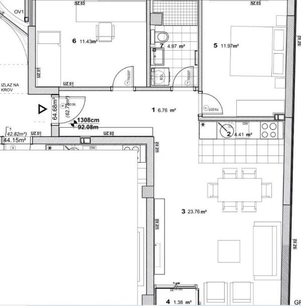 Slika 3 - Trosoban stan na prodaju, 65m2, 213.185€