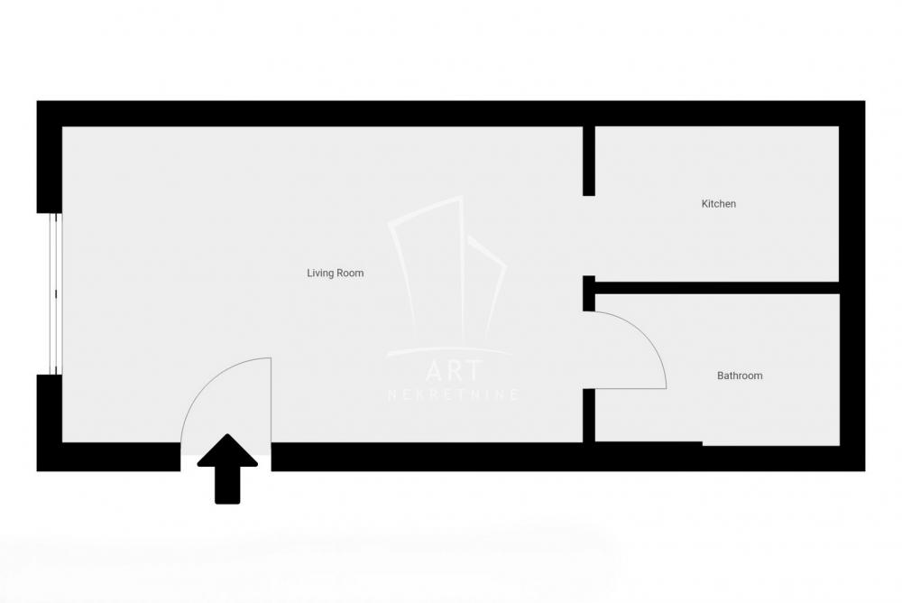Slika 1 - Križanićeva, Stan na prodaju, 24m2, 120.000€