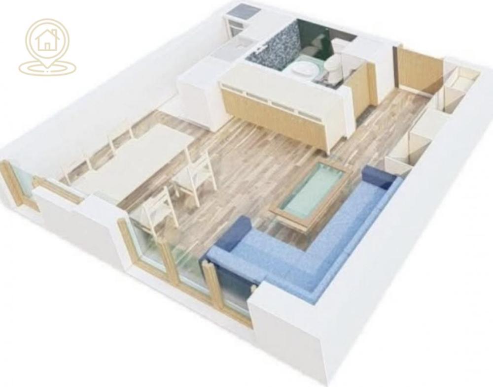 Glavna slika -Jednosoban stan na prodaju, 28m2, 50.000€