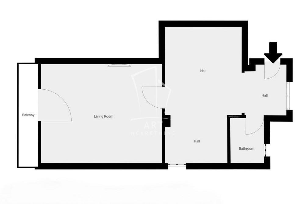Slika 1 - Stojana Protića, Jednoiposoban stan na prodaju, 35m2, 255.000€