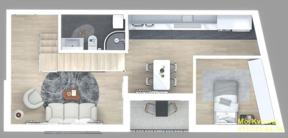 Slika 2 - Trosoban stan na prodaju, 76m2, 204.282€