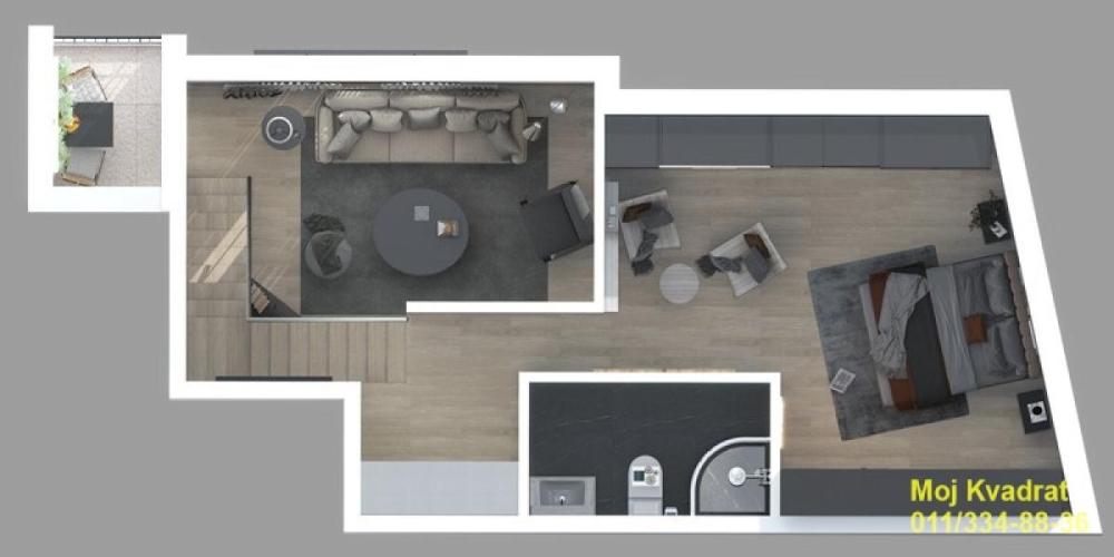 Slika 3 - Trosoban stan na prodaju, 85m2, 220.610€