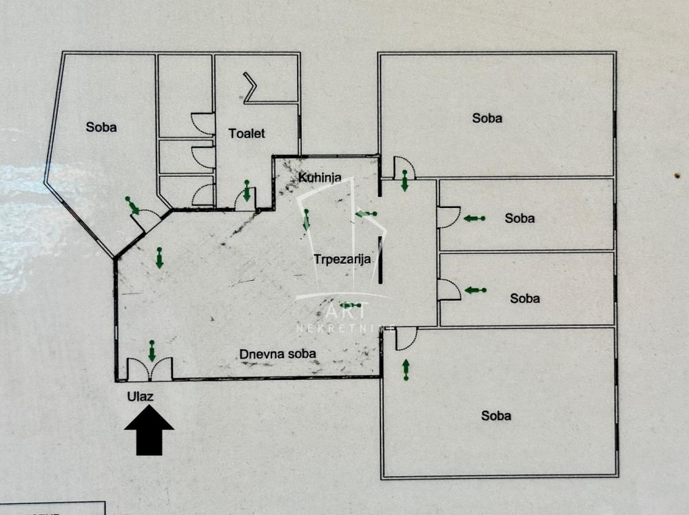 Slika 1 - Karađorđeva, Petosoban stan na prodaju, 93m2, 350.000€
