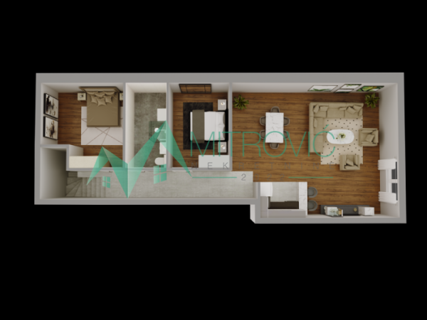 Glavna slika -Dvoiposoban stan na prodaju, 74m2, 140.720€