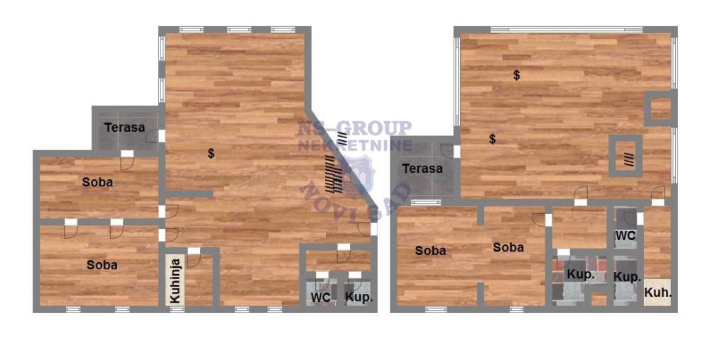 Slika 9 - Šestosoban stan na prodaju, 216m2, 450.000€