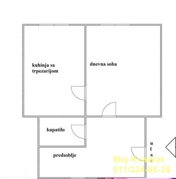 Slika 7 - Jednosoban stan na prodaju, 37m2, 130.000€