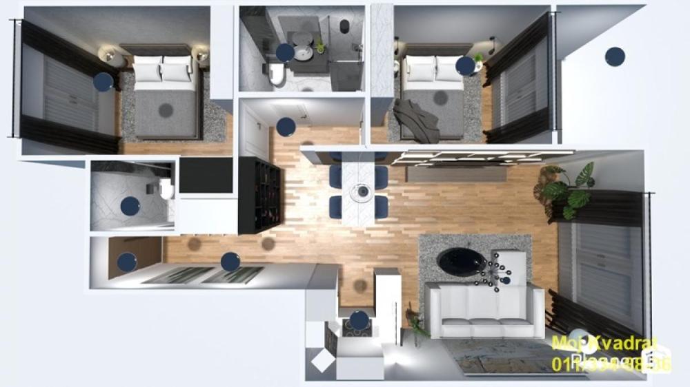 Slika 9 - Trosoban stan na prodaju, 68m2, 183.215€