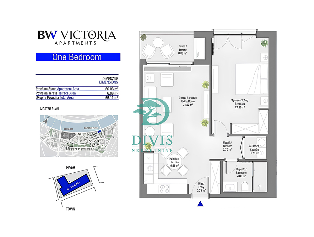 Slika 8 - BW VICTORIA, Dvosoban stan na prodaju, 66m2, 400.000€