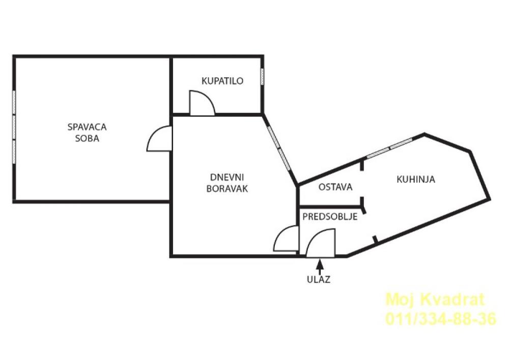 Slika 10 - Jednoiposoban stan na prodaju, 48m2, 199.000€