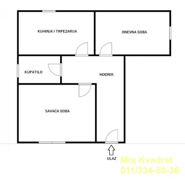 Slika 9 - Dvosoban stan na prodaju, 54m2, 89.500€