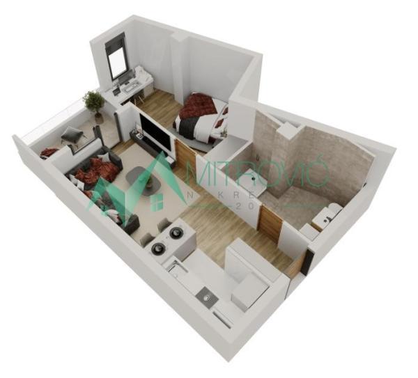 Glavna slika -Jednoiposoban stan na prodaju, 42m2, 118.200€