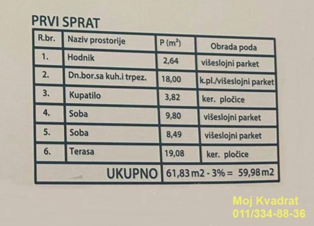 Slika 11 - Dvoiposoban stan na prodaju, 60m2, 125.000€