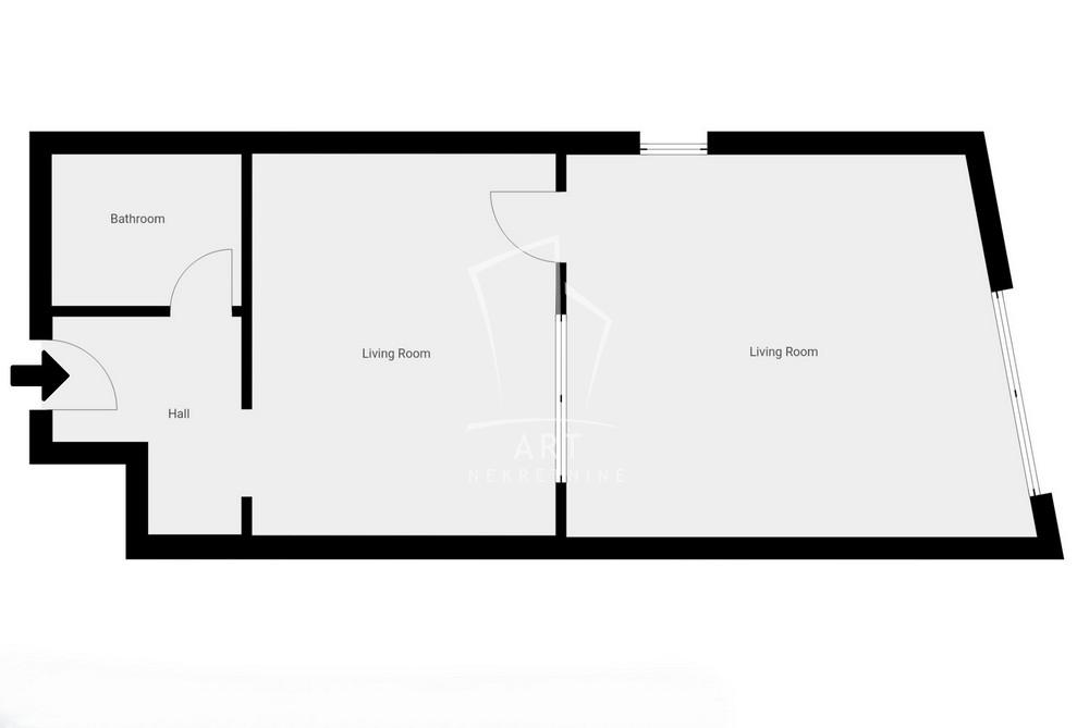 Slika 1 - Vitezova Karađorđeve Zvezde,  Lokal na prodaju, 47m2, 70.000€