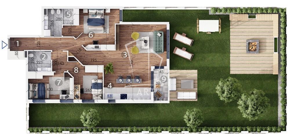 Slika 1 - Pregrevica, Četvorosoban stan na prodaju, 98m2, 500.000€