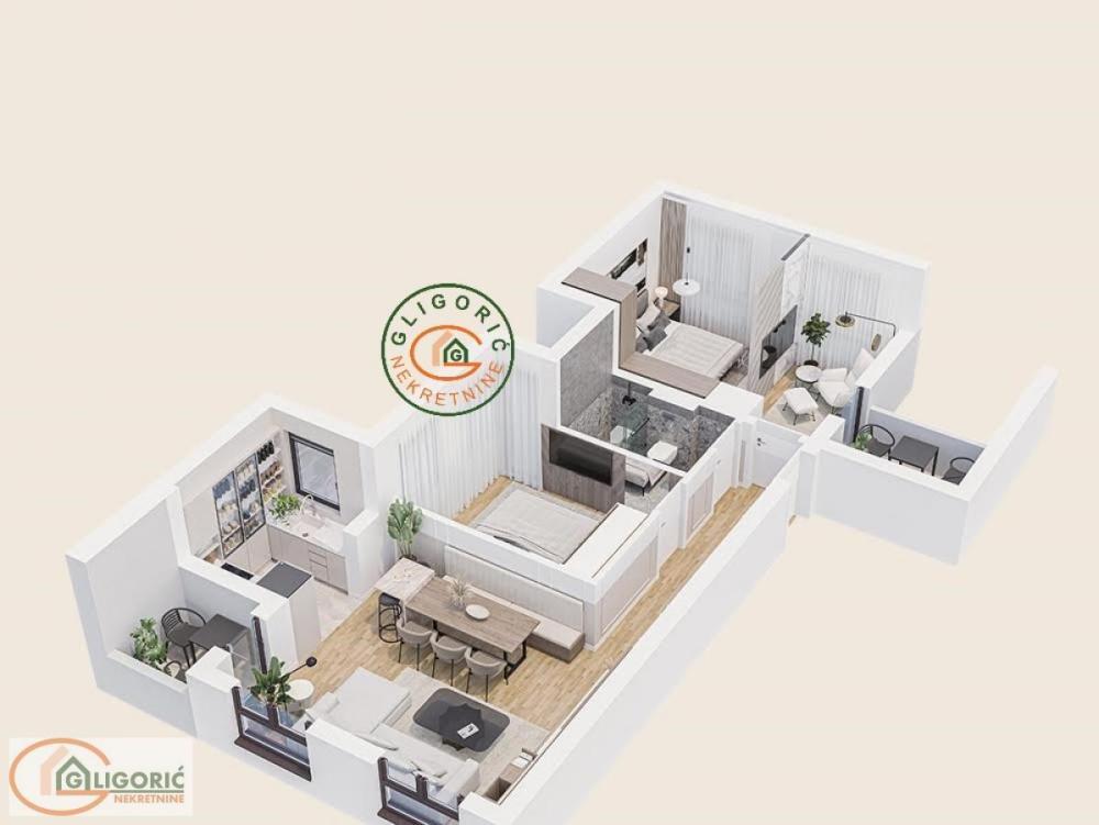 Glavna slika -Trosoban stan na prodaju, 65m2, 117.900€