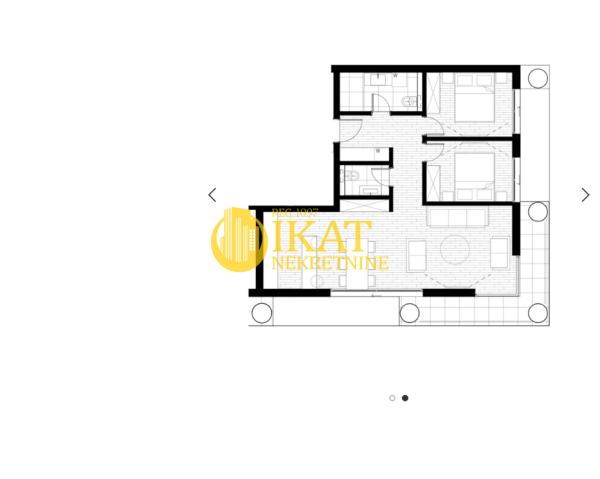 Slika 1 - Rade Končara, Trosoban stan na prodaju, 77m2, 276.336€