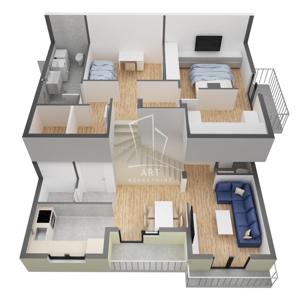 Glavna slika -Dragačevska, Troiposoban stan na prodaju, 88m2, 310.000€