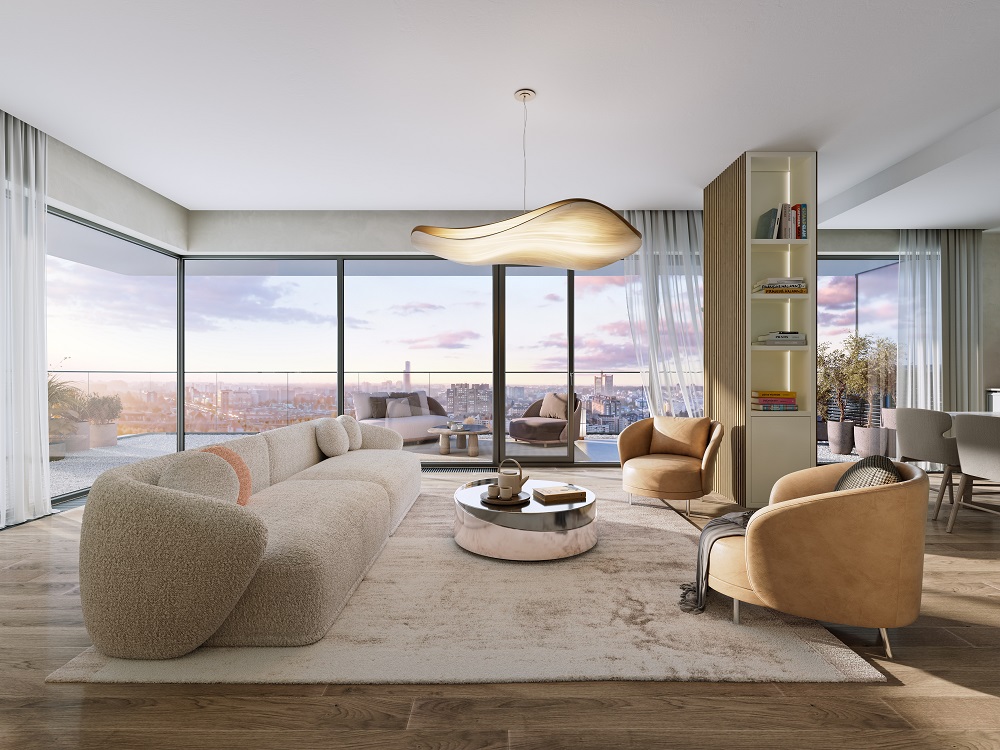 Slika 2 - Belgrade Waterfront-BW Hudson, Dvosoban stan na prodaju, 63m2, 393.888€