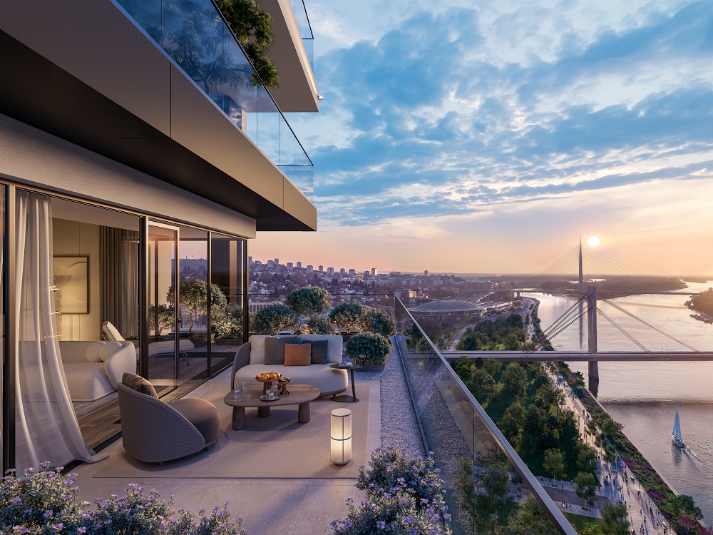 Slika 7 - Belgrade Waterfront-BW Hudson, Dvosoban stan na prodaju, 63m2, 393.888€