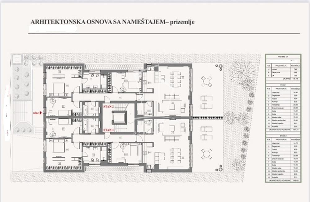 Slika 6 - Internacionalnih brigada, Četvorosoban stan na prodaju, 149m2, 894.000€