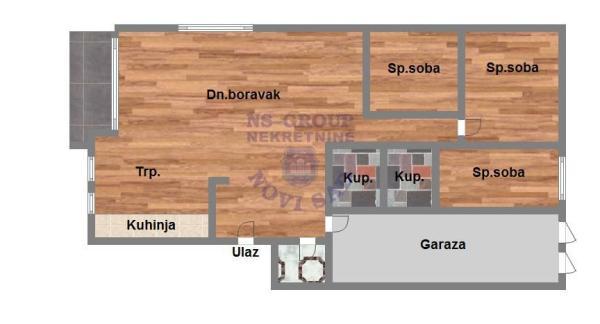 Glavna slika -Četvorosoban stan na prodaju, 112m2, 323.640€