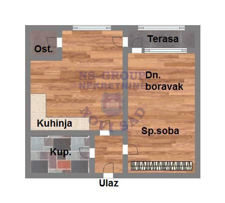 Slika 7 - Dvosoban stan na prodaju, 44m2, 108.150€