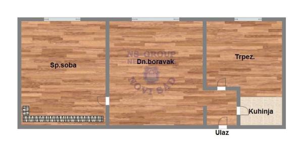 Slika 6 - Dvosoban stan na prodaju, 47m2, 125.000€