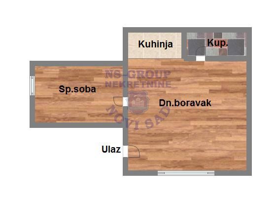 Slika 1 - Jednoiposoban stan na prodaju, 29m2, 46.200€