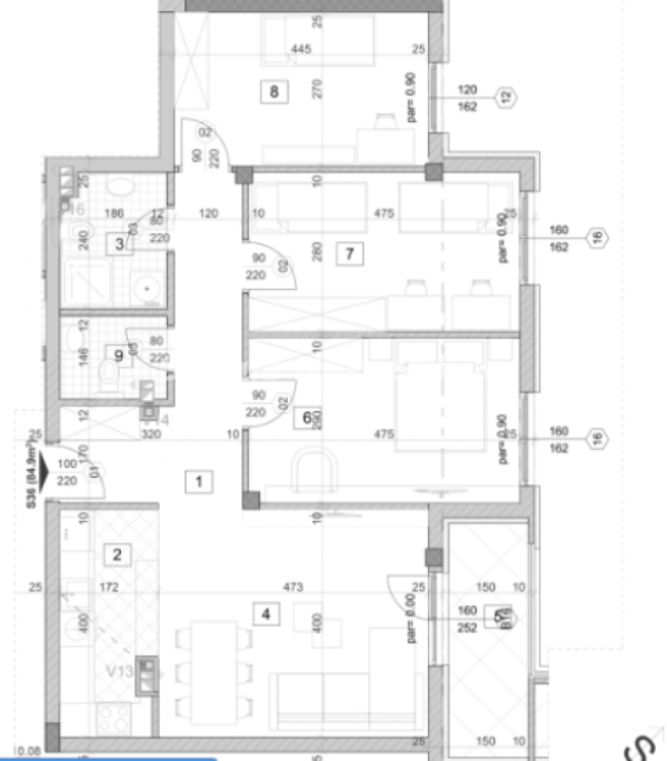 Glavna slika -Trosoban stan na prodaju, 85m2, 210.120€
