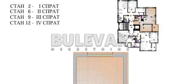 Slika 4 - Krfska, Jednoiposoban stan na prodaju, 46m2, 82.806€