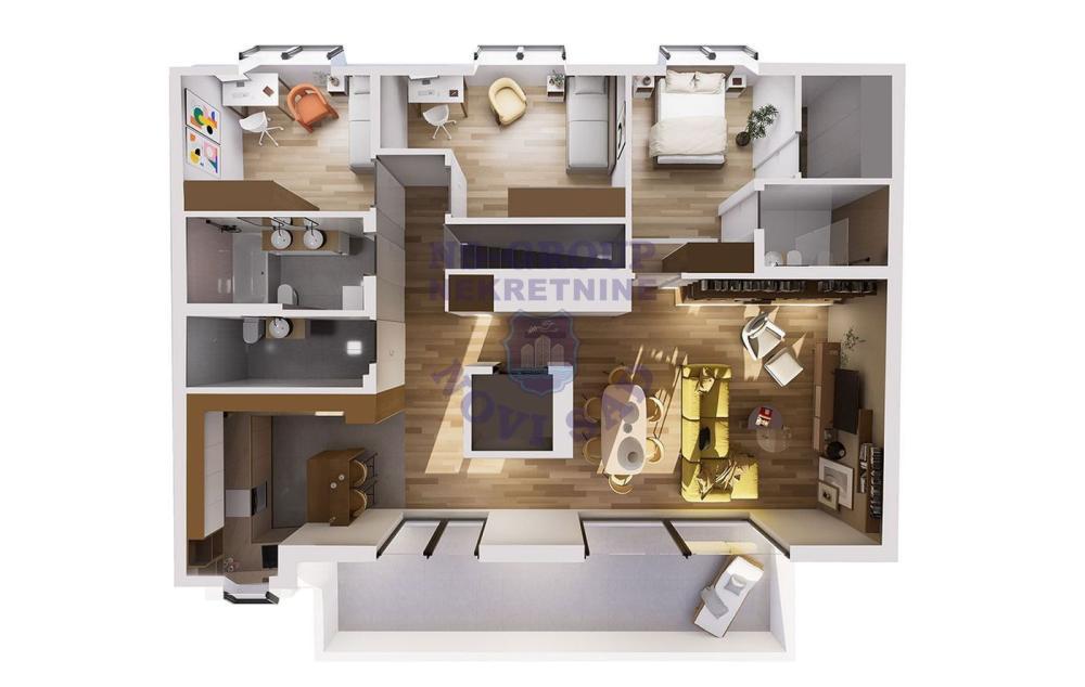 Glavna slika -Četvorosoban stan na prodaju, 146m2, 446.480€