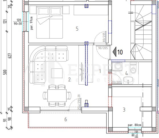 Slika 3 - Marina Držića, Jednoiposoban stan na prodaju, 42m2, 79.402€