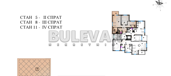 Slika 4 - Krfska, Dvoiposoban stan na prodaju, 57m2, 102.261€