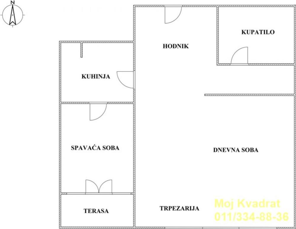 Slika 11 - Jednoiposoban stan na prodaju, 43m2, 150.000€
