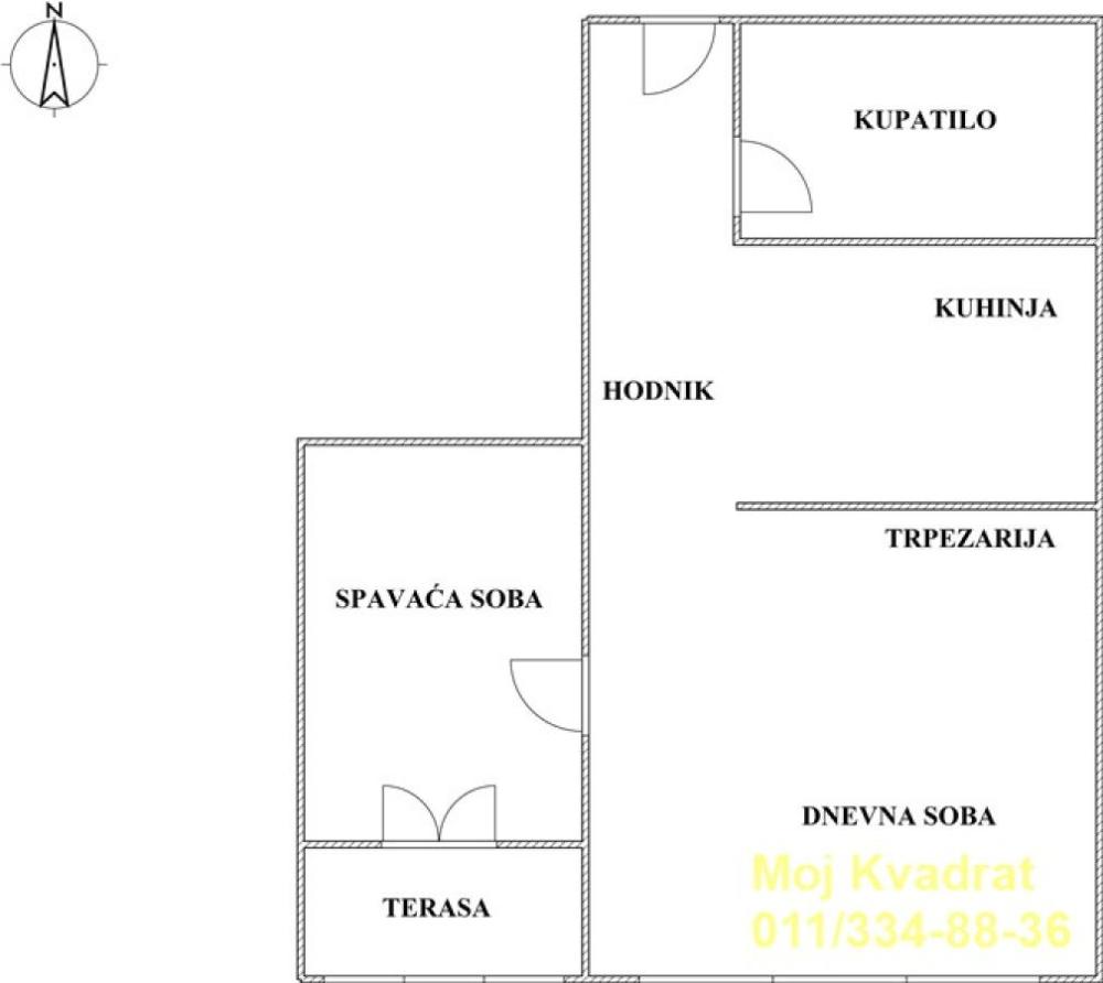 Slika 9 - Jednoiposoban stan na prodaju, 36m2, 100.000€