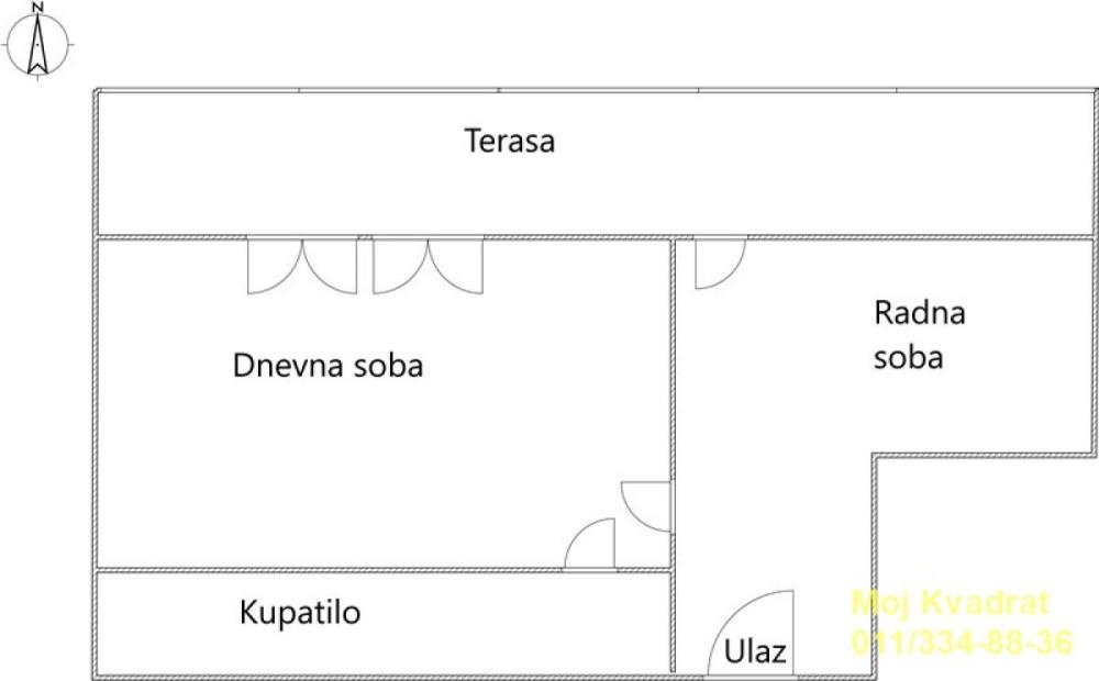 Slika 11 - Jednosoban stan na prodaju, 30m2, 118.000€