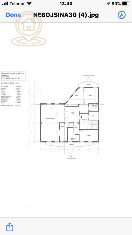 Slika 11 -  Lokal za izdavanje, 144m2, 1.800€