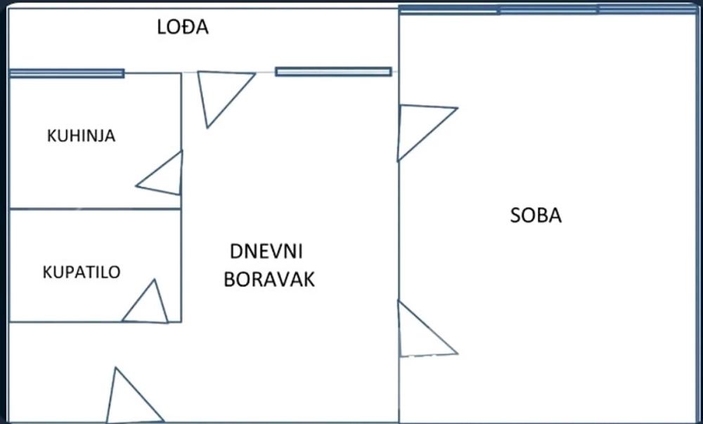 Slika 10 - Brace Jerkovic, Jednosoban stan na prodaju, 49m2, 125.000€