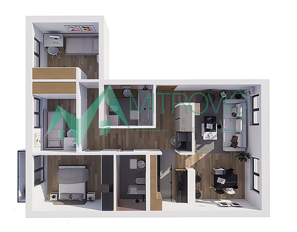 Glavna slika -Troiposoban stan na prodaju, 77m2, 269.640€
