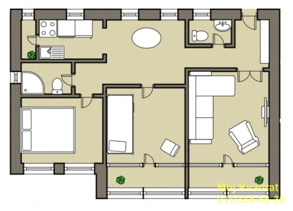 Slika 9 - Trosoban stan na prodaju, 106m2, 275.000€