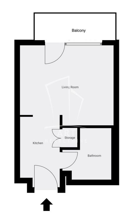 Slika 11 - Hercegovačka,  Stan na prodaju, 27m2, 195.000€
