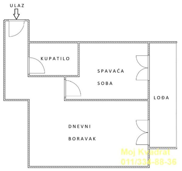 Slika 3 - Dvosoban stan na prodaju, 56m2, 195.405€