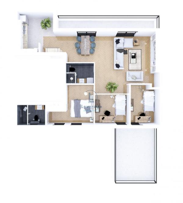 Slika 1 - Četvorosoban stan na prodaju, 118m2, 399.000€