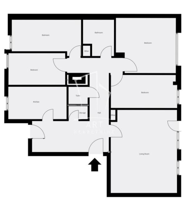 Slika 1 - Ivana Sarića, Četvoroiposoban stan na prodaju, 94m2, 249.900€