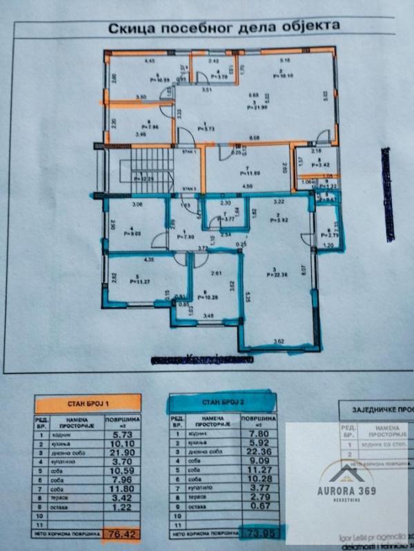 Slika 11 - Troiposoban stan na prodaju, 74m2, 129.600€