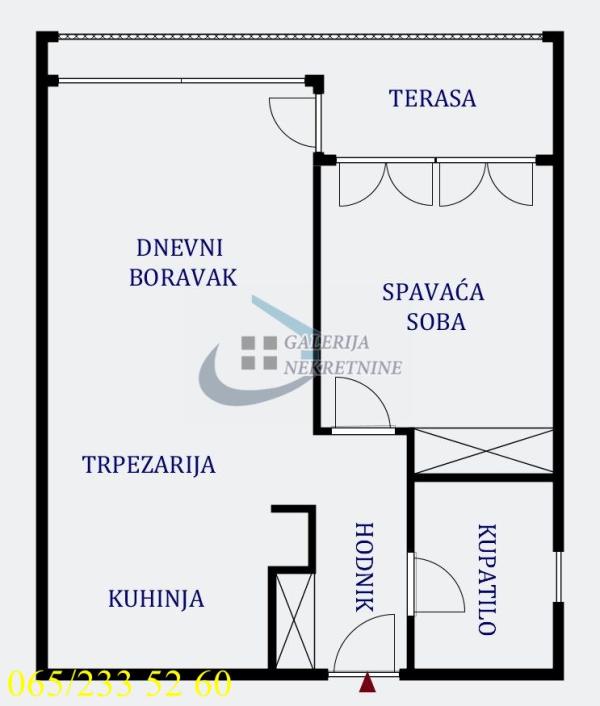Slika 7 - Zmaj Jovina, Dvosoban stan na prodaju, 62m2, 409.900€