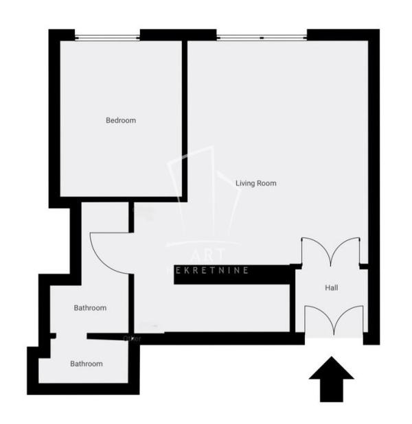 Slika 1 - Topličin Venac, Dvosoban stan na prodaju, 39m2, 302.000€
