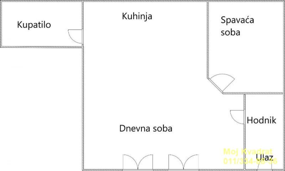 Slika 11 - Dvosoban stan na prodaju, 47m2, 190.000€